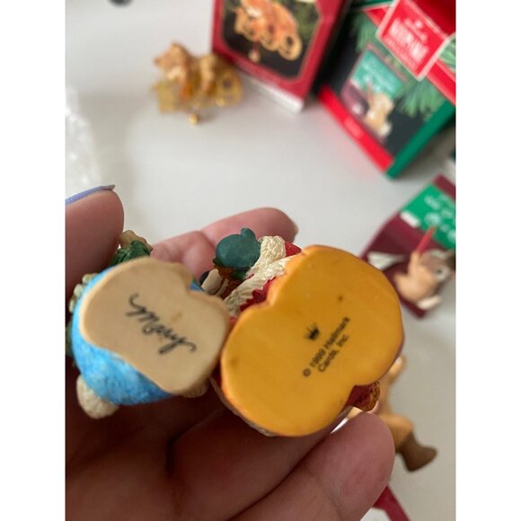 Vintage Hallmark Keepsake Lot 6 Christmas Ornamnets - Picture 7 of 8